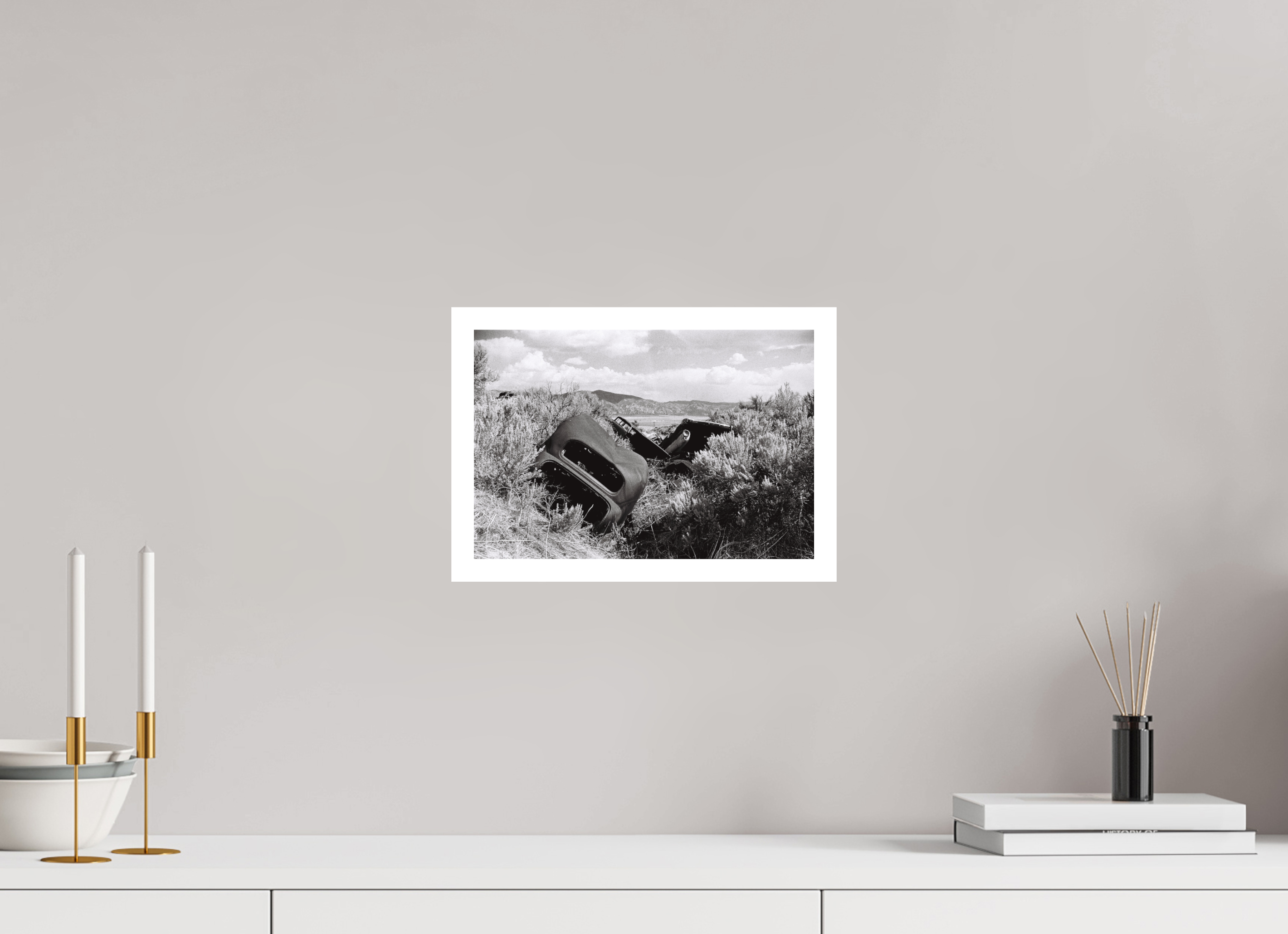 11.9 x 8″, Hahnemuhle Ultra-Smooth Paper Rusted Auto-Dam Car Photo Master-print #2