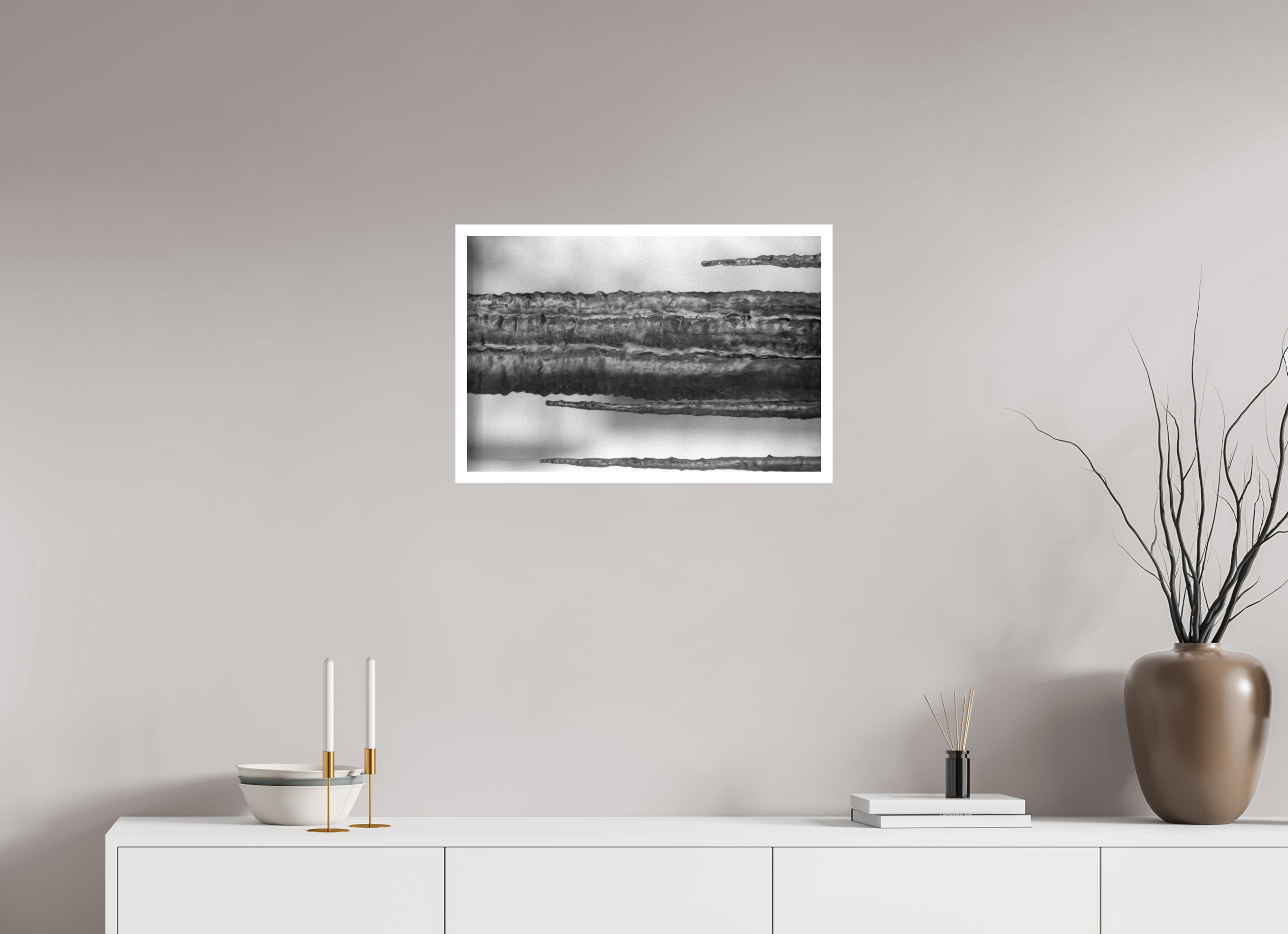 24 x 16″, Hahnemuhle Ultra-Smooth Black Ice One