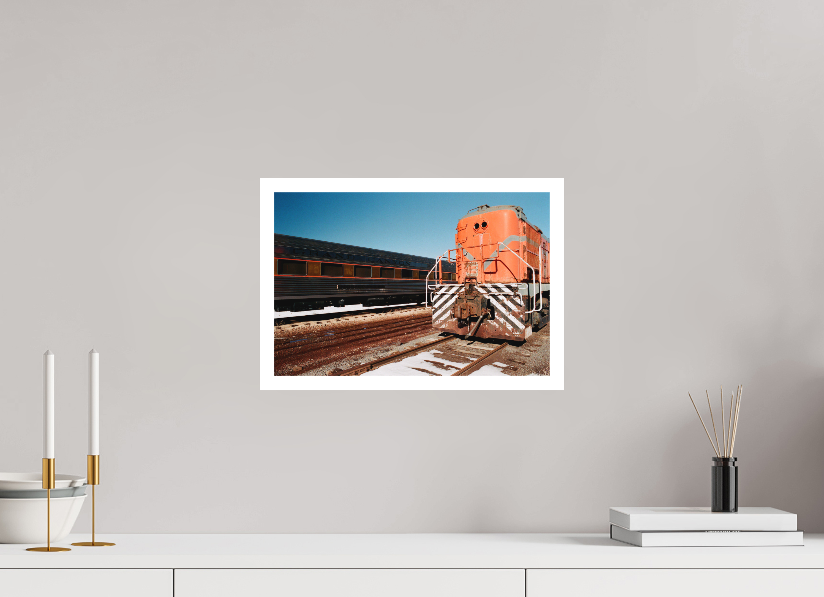 15 x 10″, Hahnemuhle Ultra-Smooth Trains Arizona Eleven