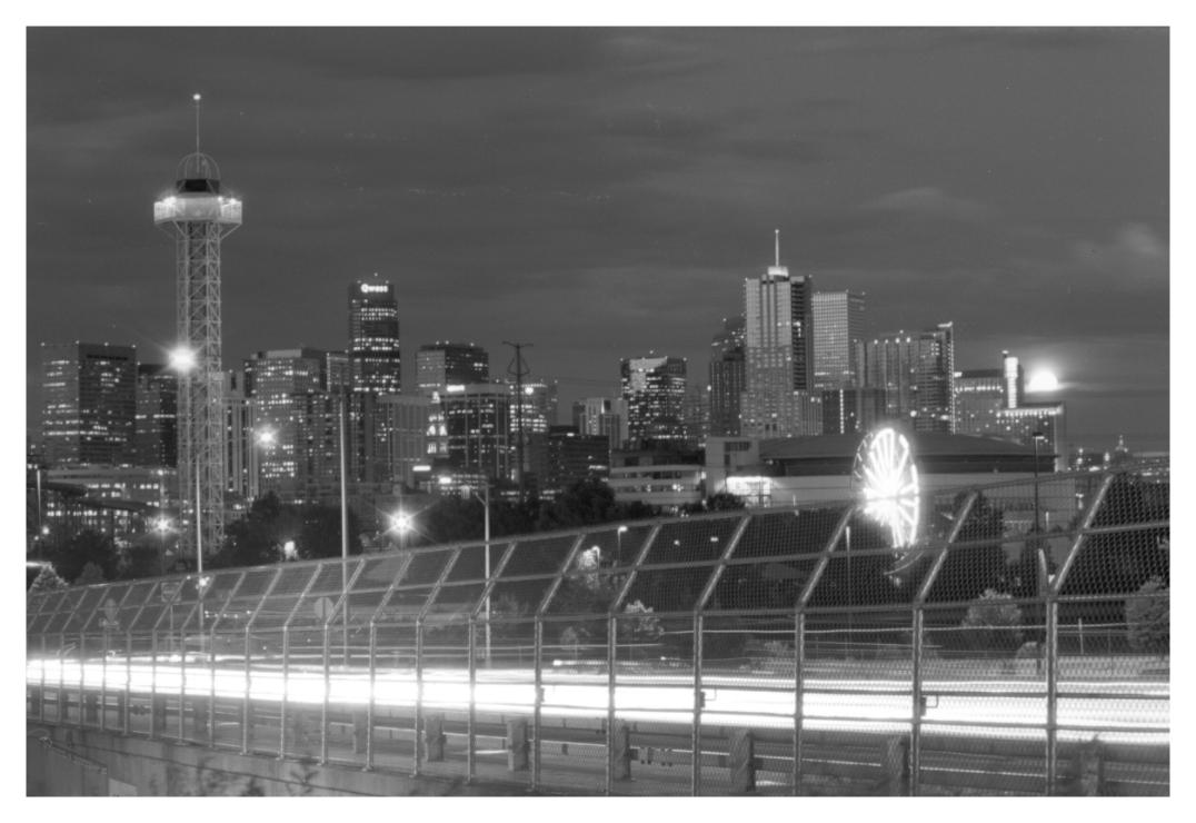 Main image City Full Moon Photo Master-print #1