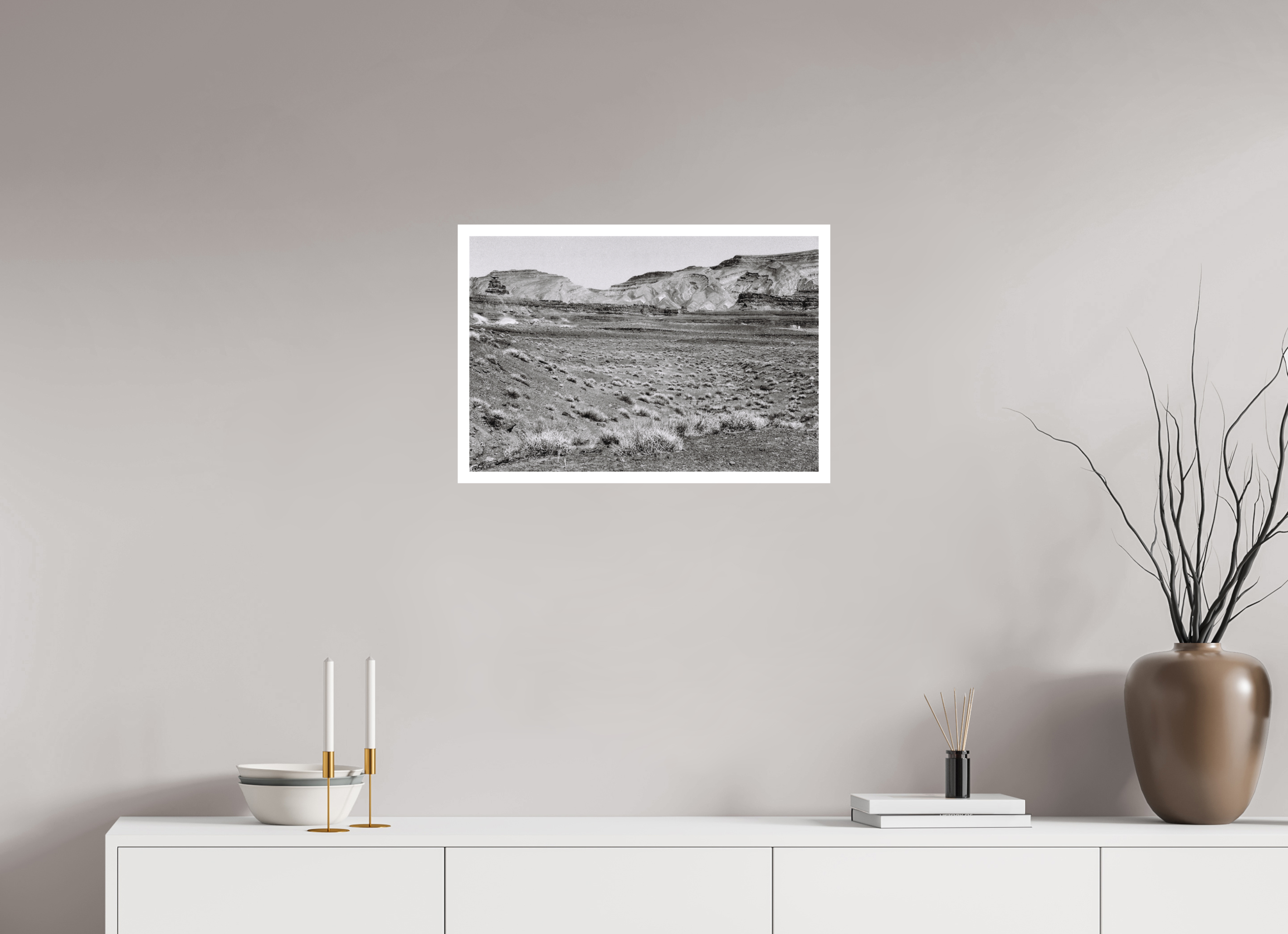 23.7 x 16″, Hahnemuhle Ultra-Smooth Paper Mexican Hat Photo Master-print #2