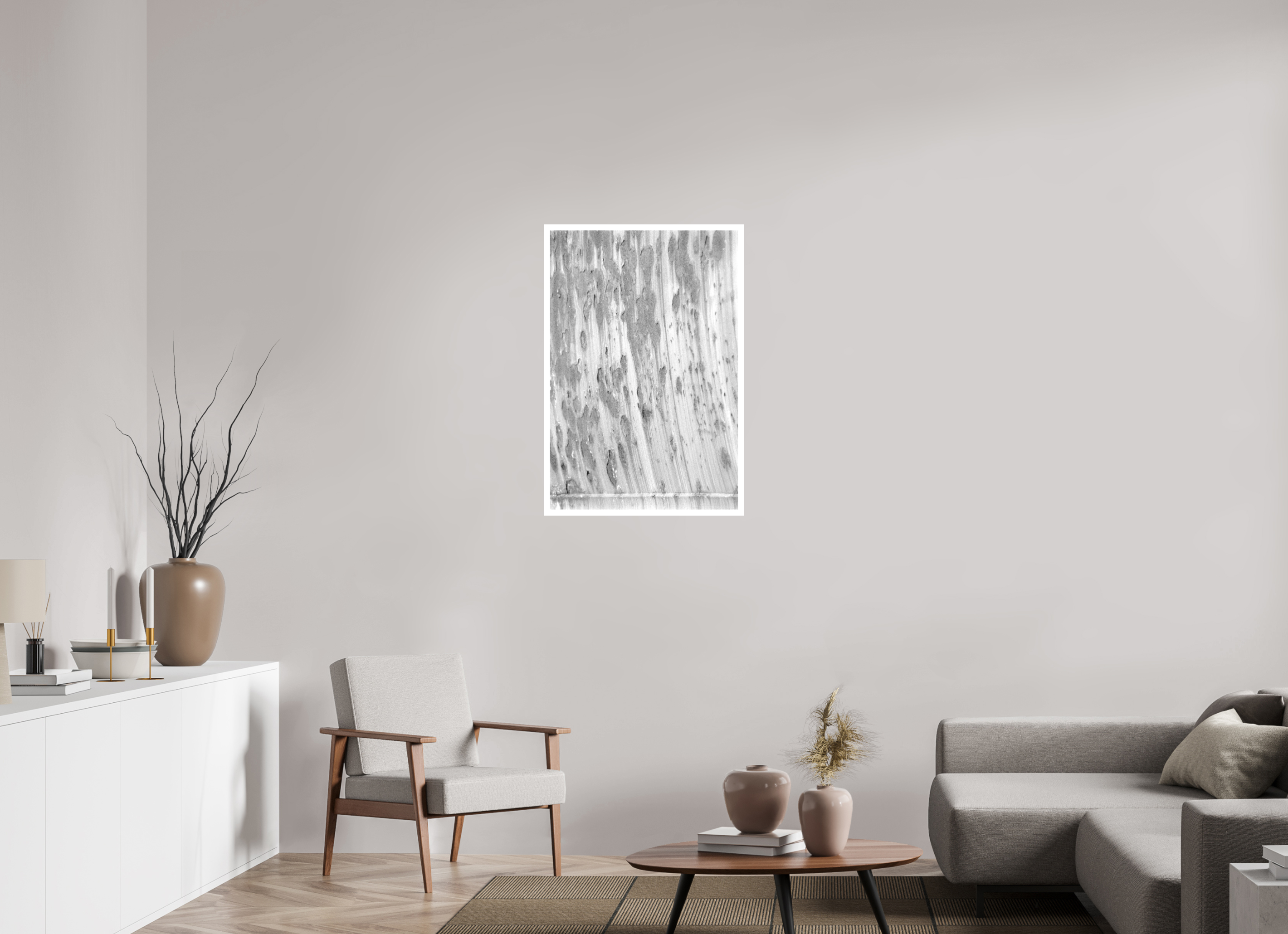 24 x 35.7″, Hahnemuhle Ultra Smooth Paper Abstract Trains Photo Masterprint #2