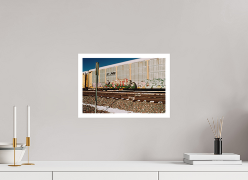 15 x 10″, Hahnemuhle Ultra-Smooth Trains Arizona Four