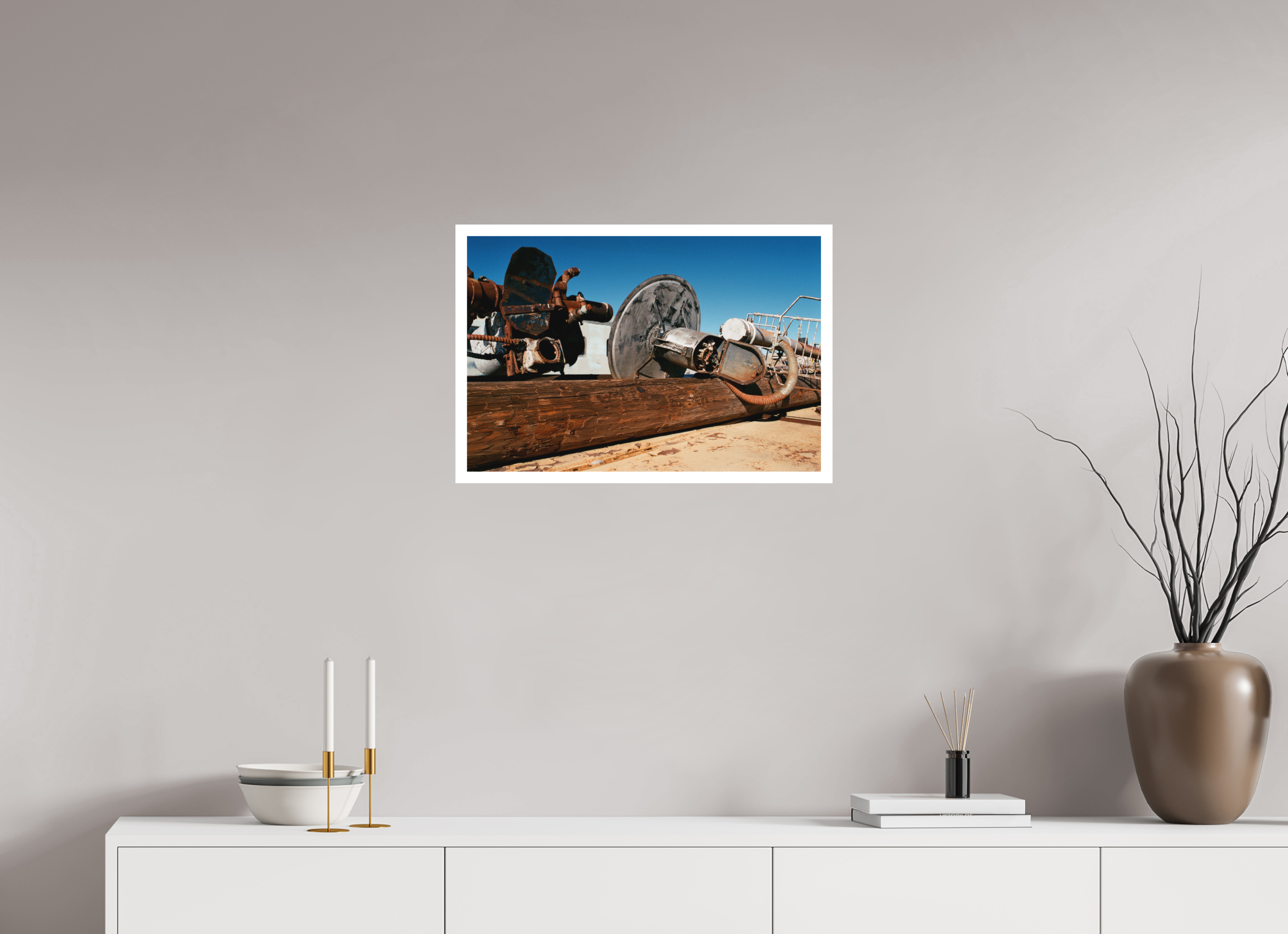 24 x 16″, Hahnemuhle Ultra-Smooth Trains Arizona Seven