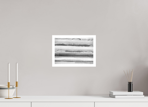 11.7 x 8″, Hahnemuhle Ultra Smooth Paper Abstract Trains Photo Masterprint #1
