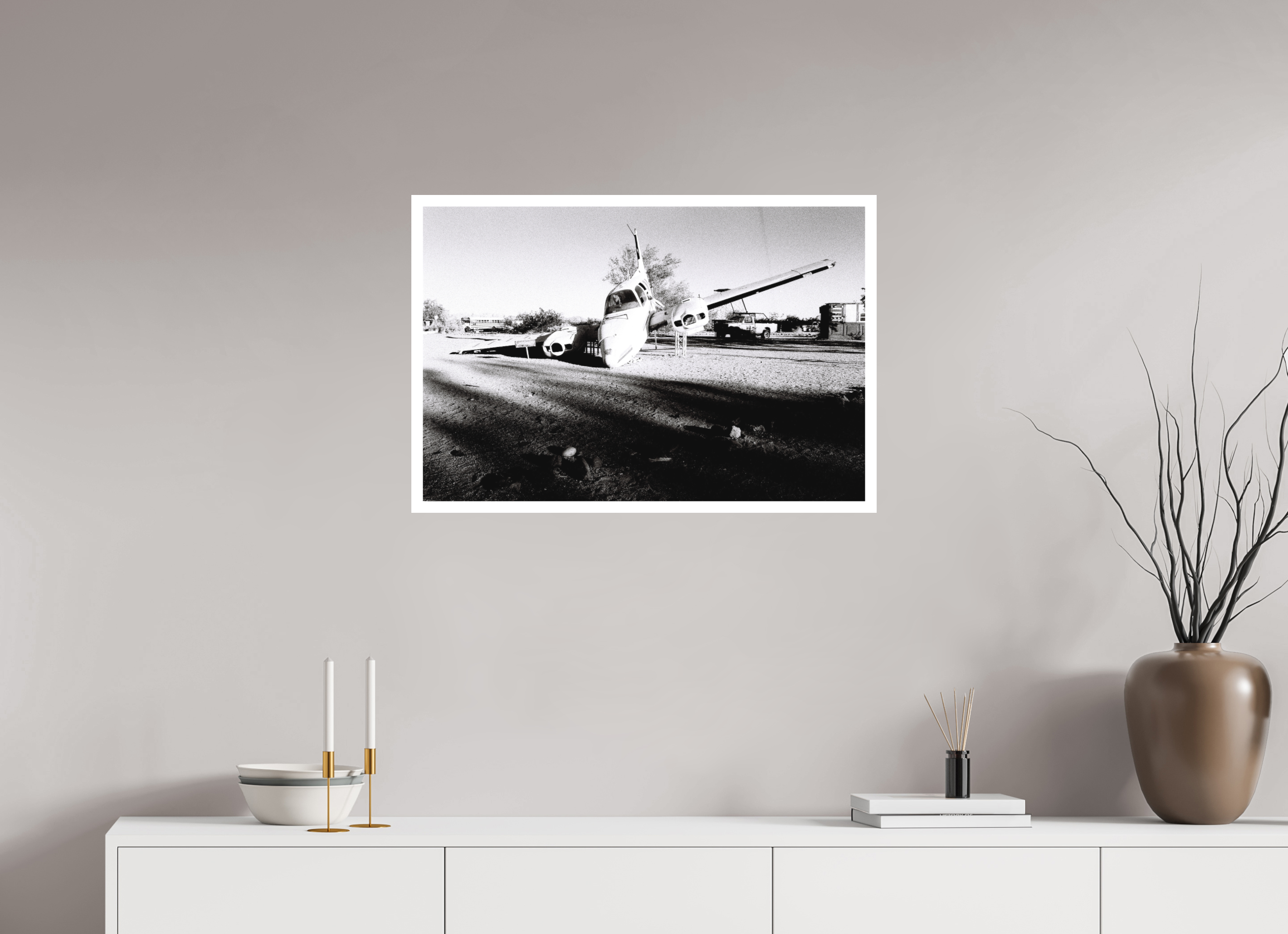 30 x 20″, Hahnemuhle Ultra-Smooth Slab City Six